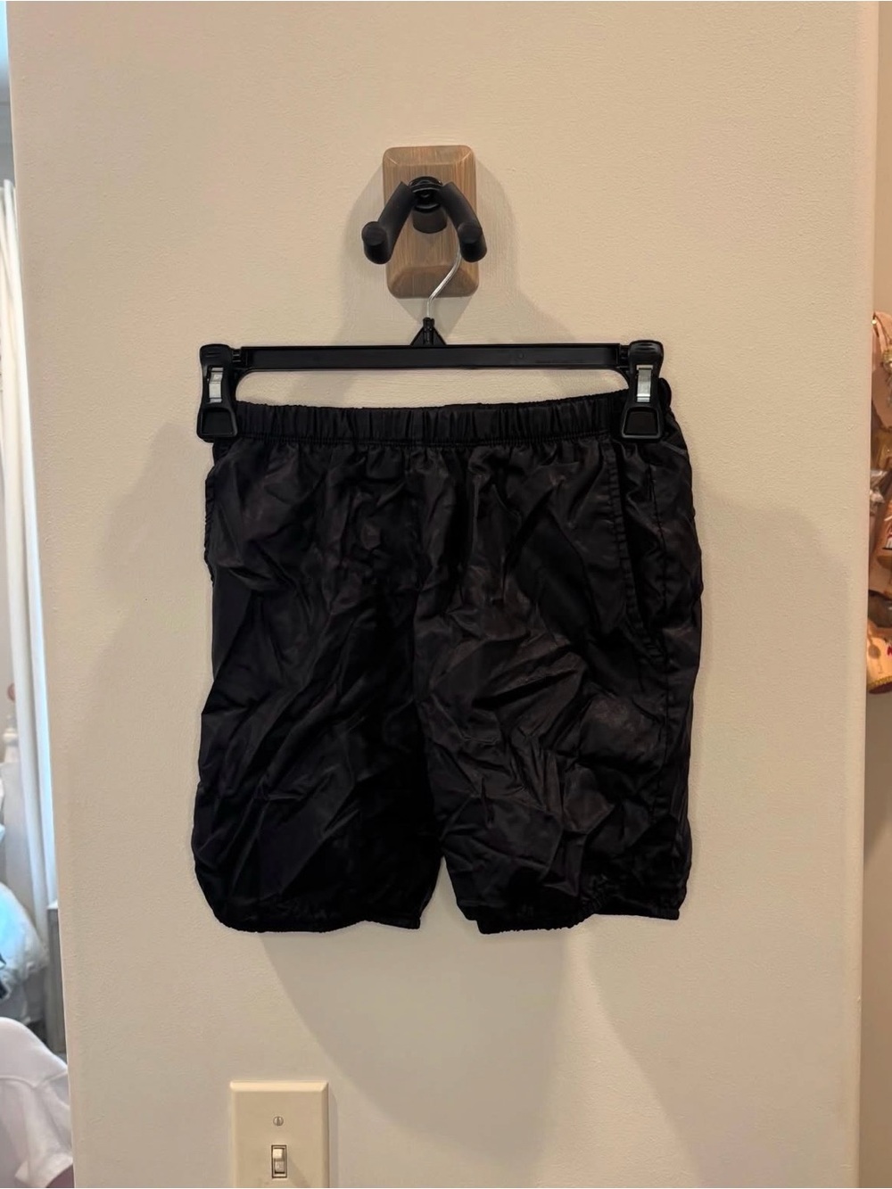 Black Trashbag Shorts